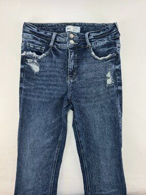 BKE Parker High Rise Bootcut Distressed Jeans Size 29x34 Stretch